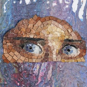 Technique mixte mosaïque - Christine Kerfant
