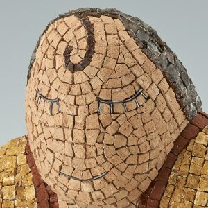 Sculpture mosaïque - Christine Kerfant - Mosaïste plasticienne